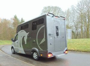 Equi-Trek Eclipse rear nearside Equi-Trek Eclipse rear nearside