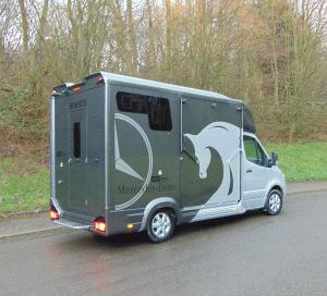 Equi-Trek Eclipse rear offside Equi-Trek Eclipse rear offside