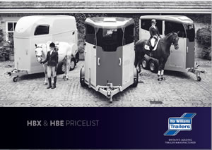 Ifor Williams HBX & HBE Brochure Price List Ifor Williams HBX & HBE Brochure Price List